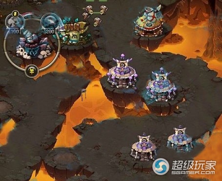 qq部落守卫战32-1死神塔图