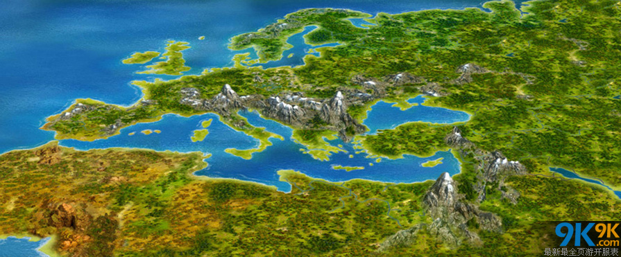 货币战争欧洲地图