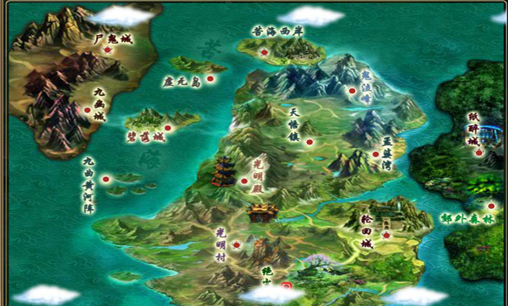 轮回侠影世界地图