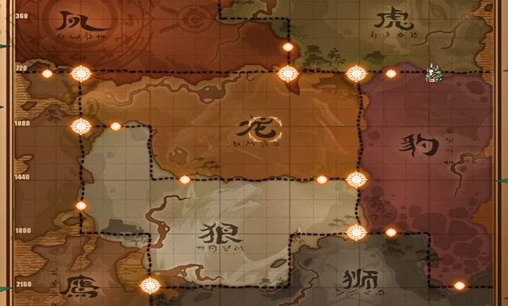 部落守卫战世界地图
